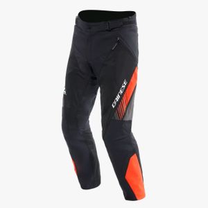 Dainese Drake 2 Air Absoluteshell Pants Black Red Fluo